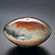 Saggar Fired Orb, 41/2"x8"x8", wheel thrown