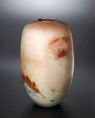 Tall vase #2, 12" x 7" x 7", Terra Sigilatta surface
